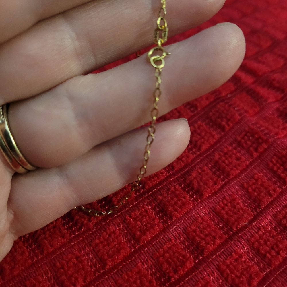 10kt Gold Ankle Bracelet